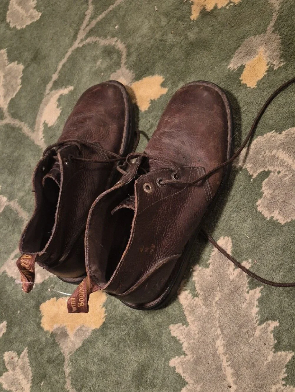 Dr. Martens Brown Leather Chukka Boots